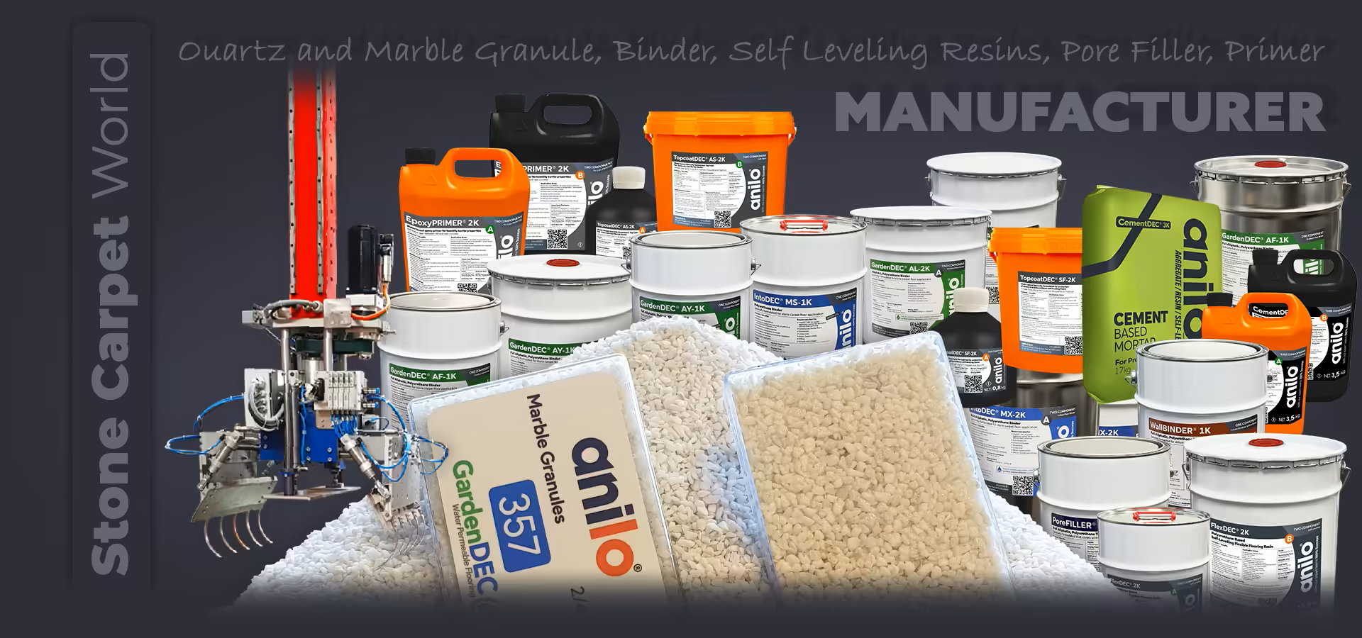 Poured floor coverings