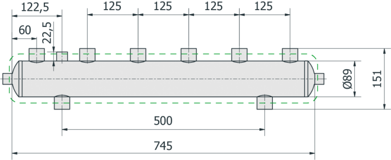 Kamen low loss headers from 1 to 3