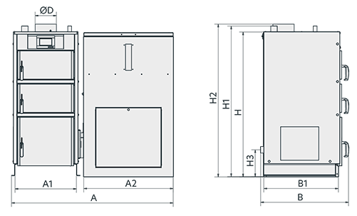 Kamen Pellet Kompakt LUX