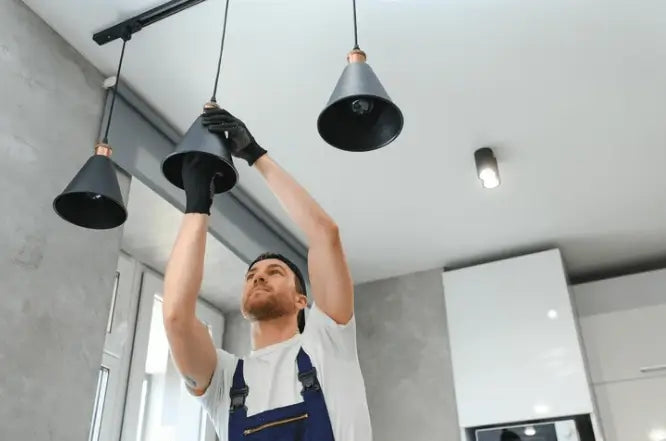 Ceiling Light Installation (without assembly)