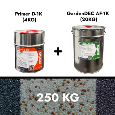 Marble mortar granule Kit (20 m², 8 mm layer)