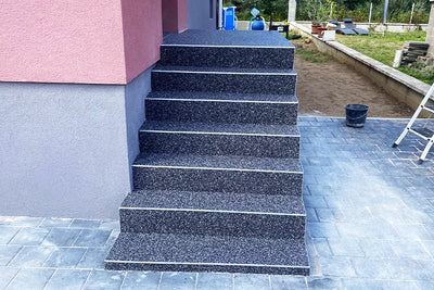Kivivaiba paigaldamine trepile.