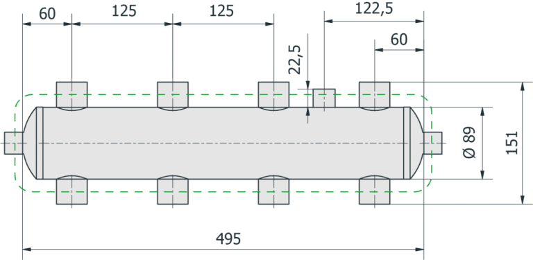 Kamen hüdraulilised eraldajad 2"–2"