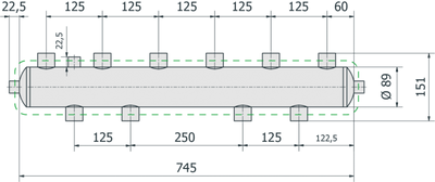 Kamen hüdraulilised eraldajad 1"–3"