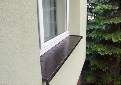 Installation of window sills