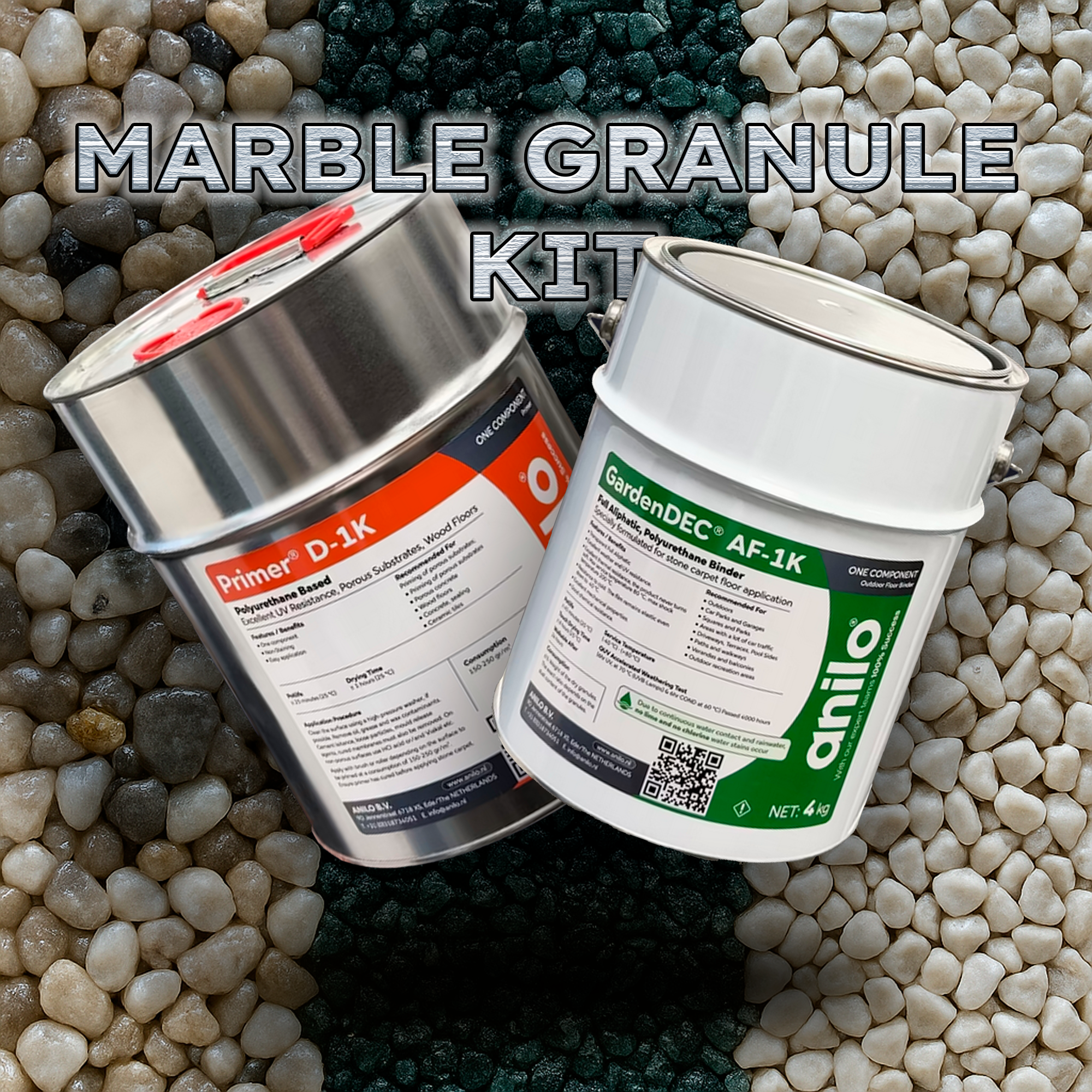 Marmorpuru Kit (2m², 8mm kiht)