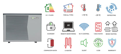 Heat pumps Norwian Ecoplus 60 - 160