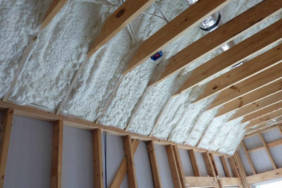 Closed-cell PUR Foam Installation