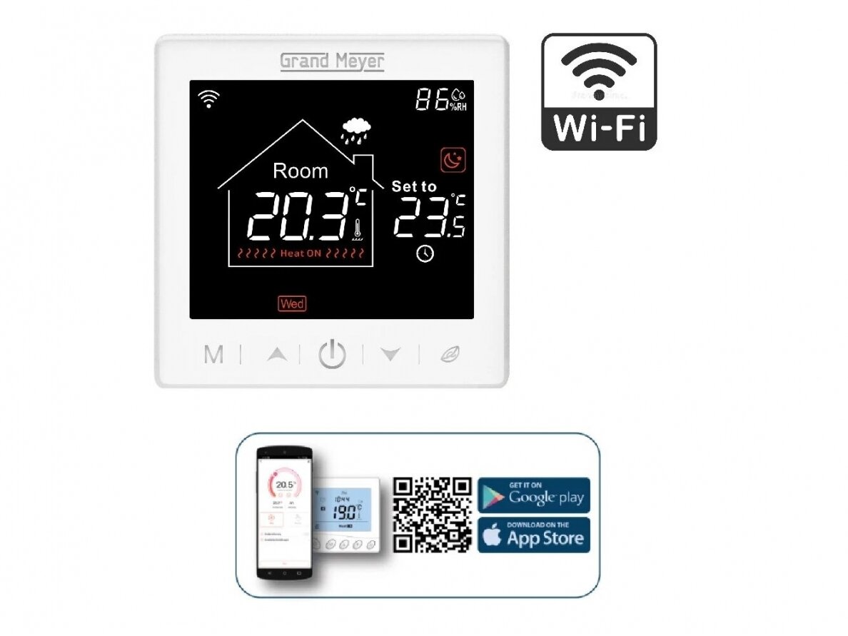 Термостат с WIFI Grand Meyer 